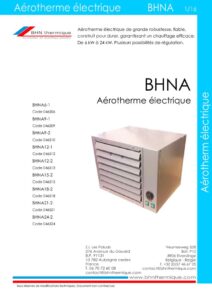 thumbnail of BHN thermique Aérotherme BHNA doc 26.05